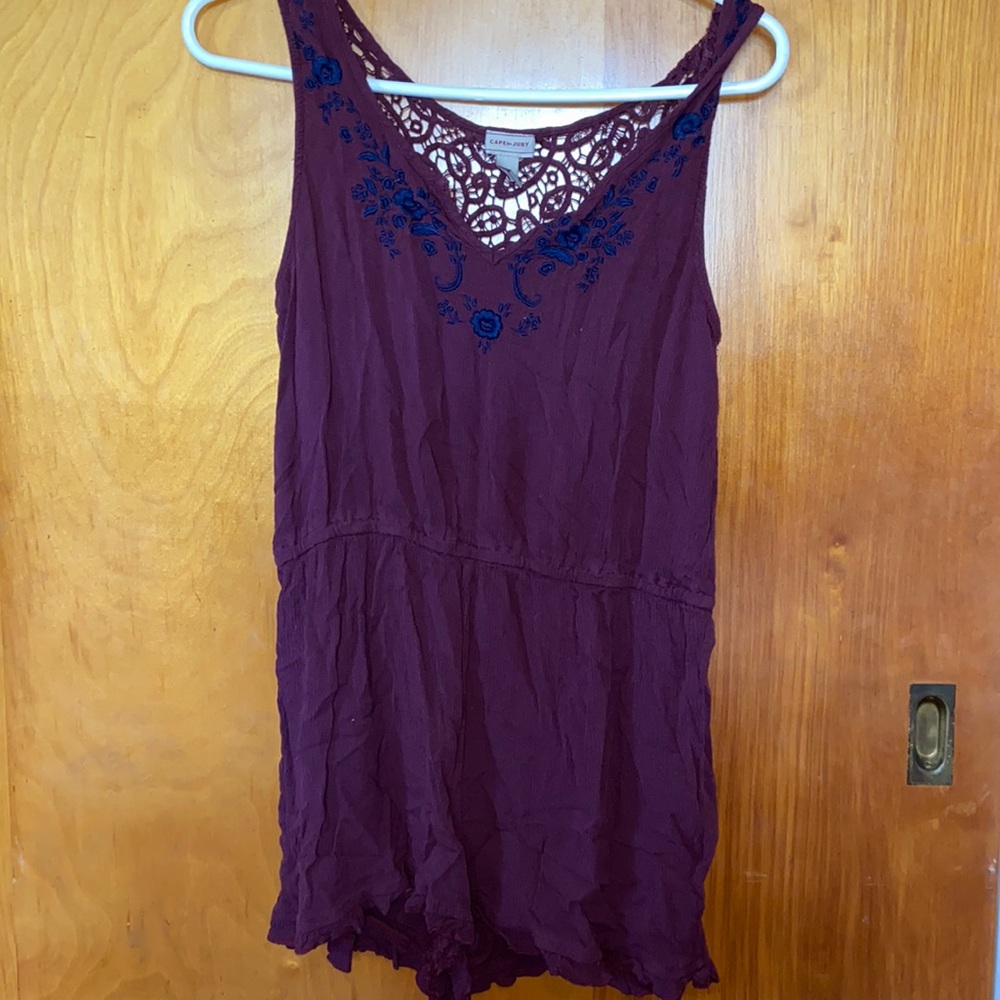 Maroon Romper - image 1